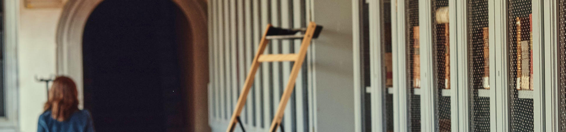 Badia upper loggia study room library